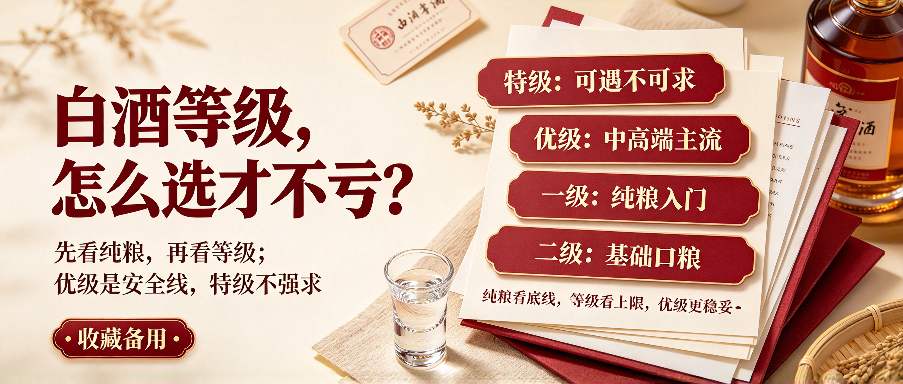买酒别只看“纯粮”二字！瓶身这行小字，才是真正的品质分水岭