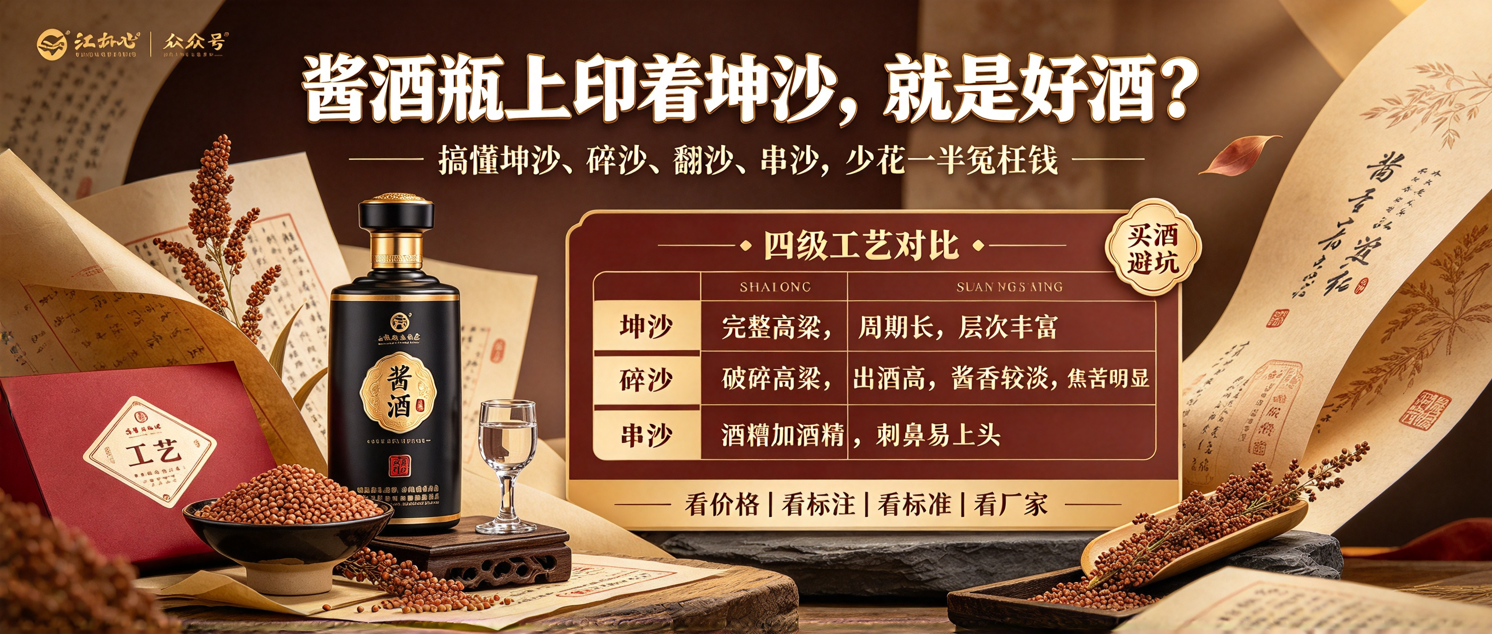 酱酒瓶上印着“坤沙”就是好酒？搞懂这4个字，少花一半冤枉钱