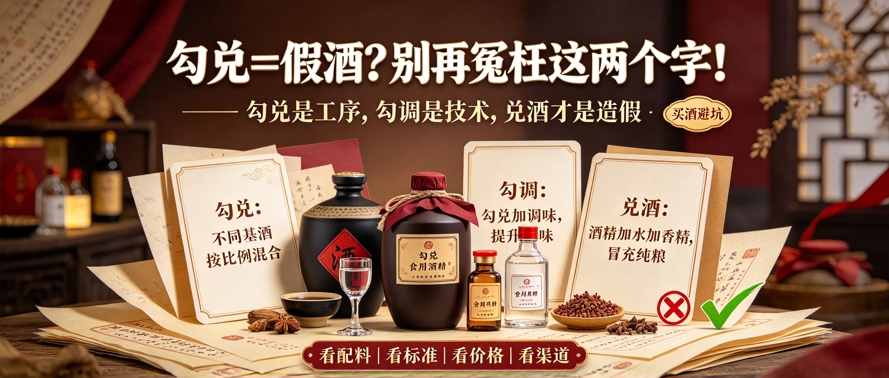勾兑=假酒？被误解最深的两个字，今天必须说清楚