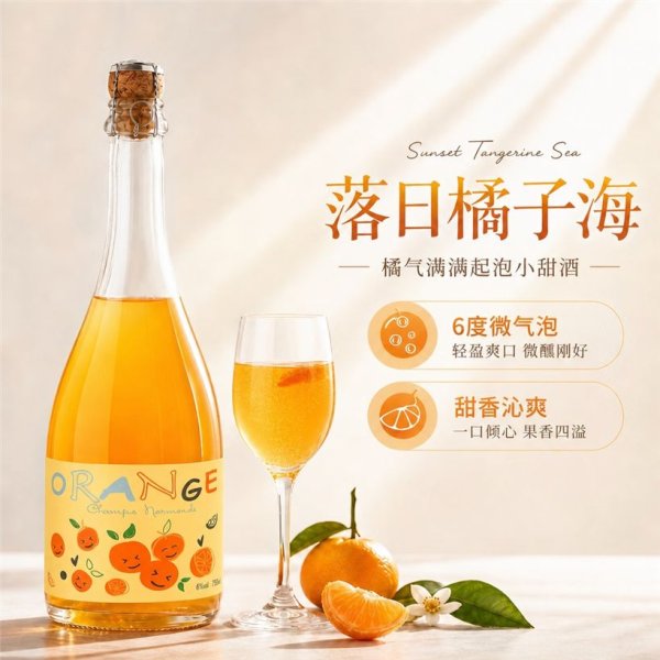 赴月乌梅车厘子甜型红酒 2瓶