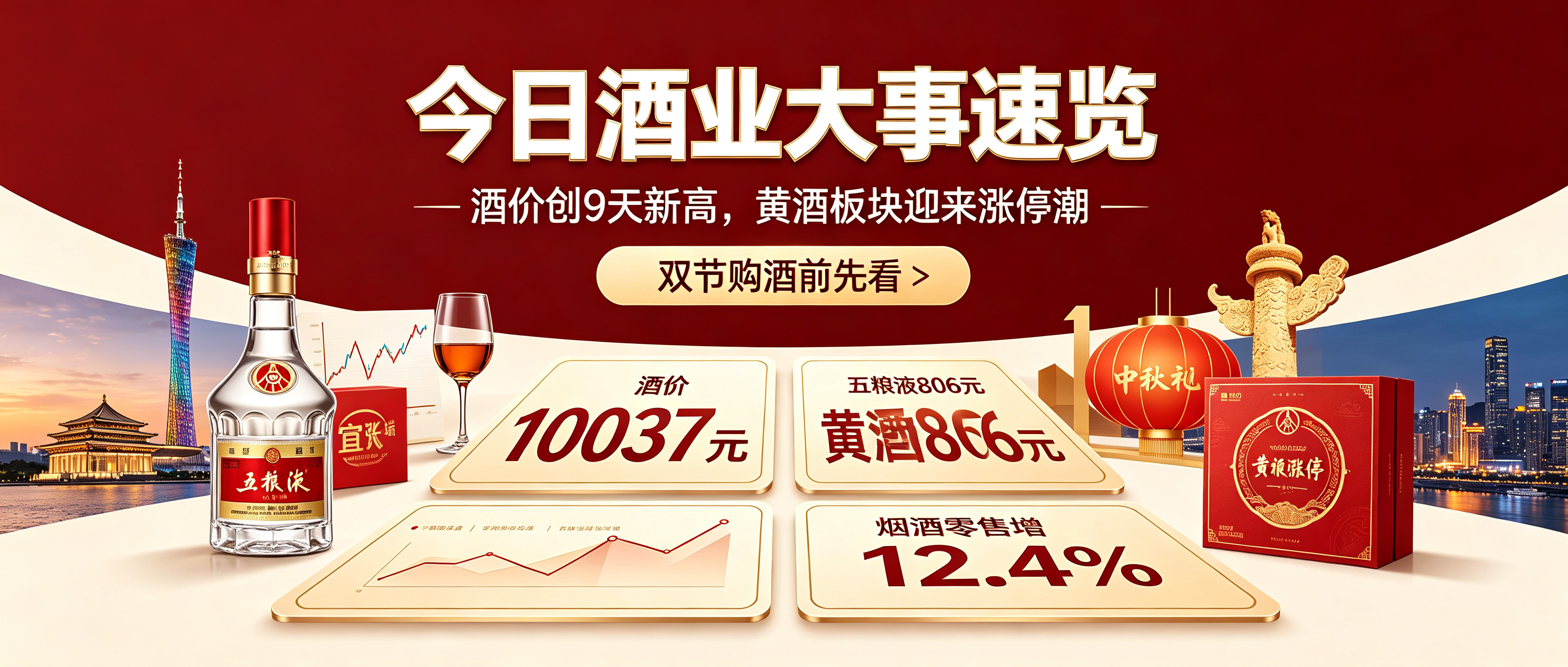 9月18日：酒价再跌11元茅台限购升级！黄酒疯涨会稽山两月飙80%，胖东来湘泉爆款上线，百润百万桶威士忌扩产