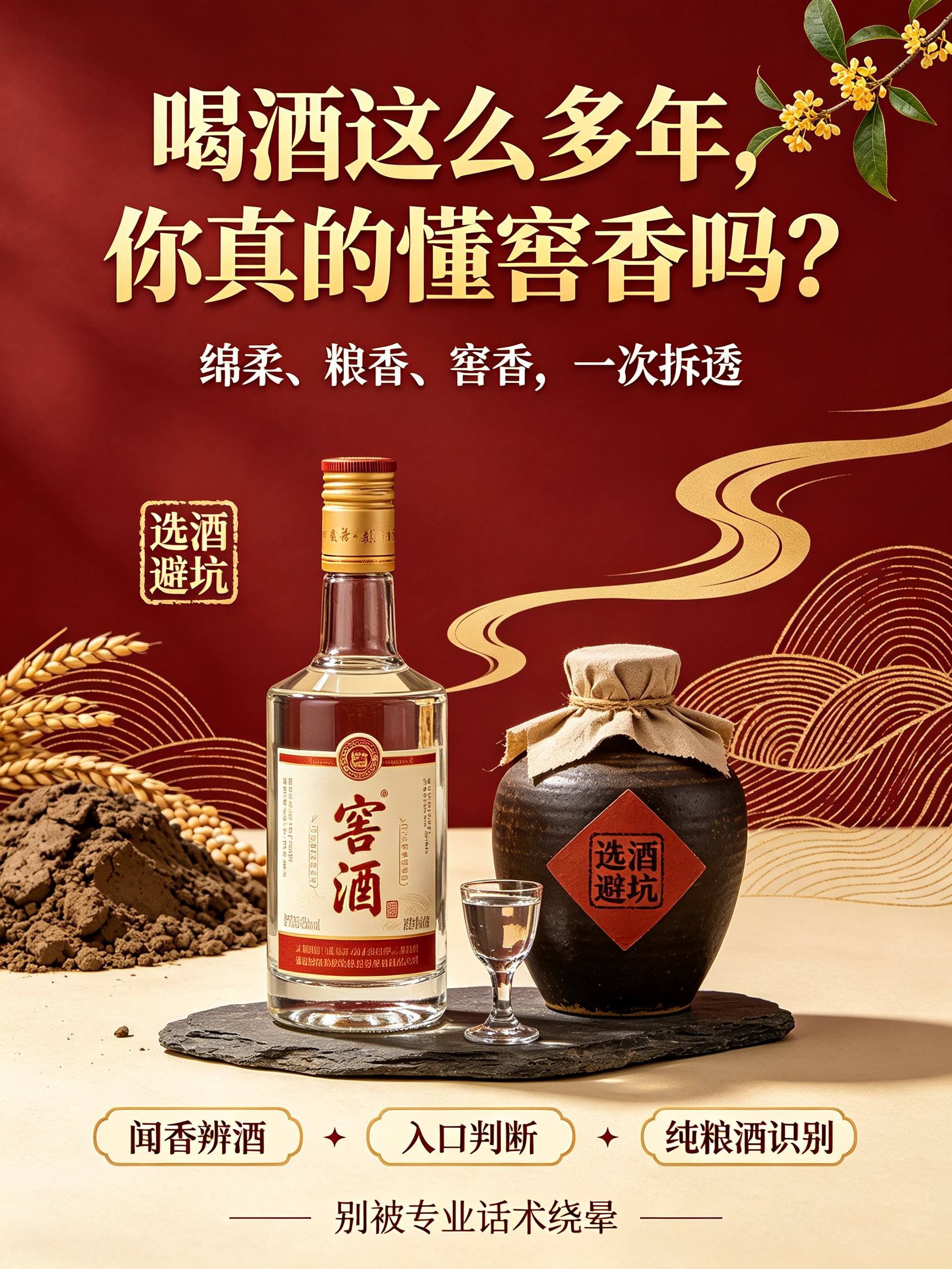 酒桌上常说的 &ldquo;绵柔&rdquo;&ldquo;窖香&rdquo; 到底是什么？看完再也不会被导购绕晕